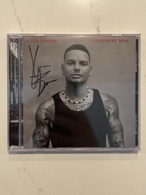 KANE BROWN SIGNED DIFFERENT MAN CD AUTOGRAPHED 2